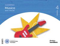 CADERNO MUSICA NOVO TIROLIRO 4 PRIMARIA CONSTRUINDO MUNDOS