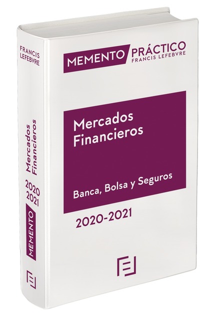 MEMENTO MERCADOS FINANCIEROS. BANCA, BOLSA Y SEGUROS 2020-2021.