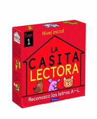 LA CASITA LECTORA. CAJA 1 - RECONOZCO LAS LETRAS A-L (NIVEL INICIAL). ¡APRENDER A LEER PUEDE SE