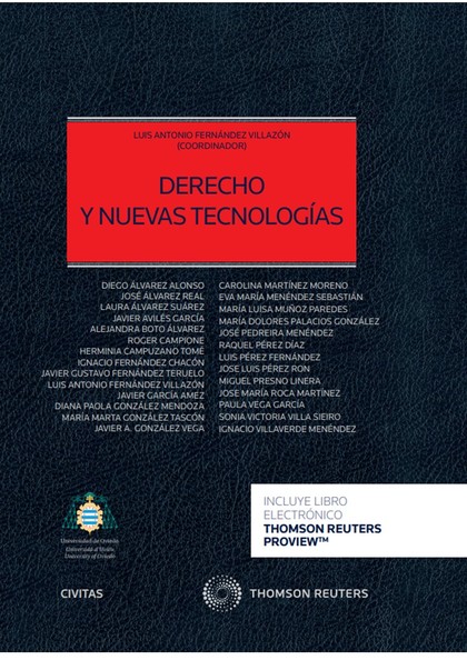 DERECHO Y NUEVAS TECNOLOGÍAS (PAPEL + E-BOOK)