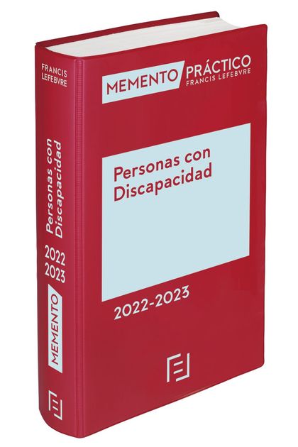 MEMENTO PERSONAS CON DISCAPACIDAD  2022-2023