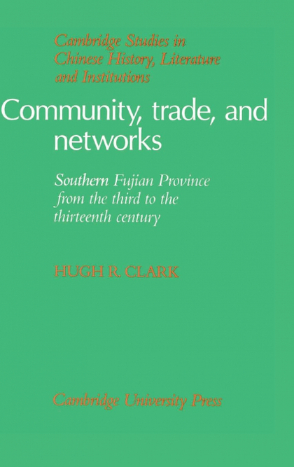 COMMUNITY, TRADE, AND NETWORKS