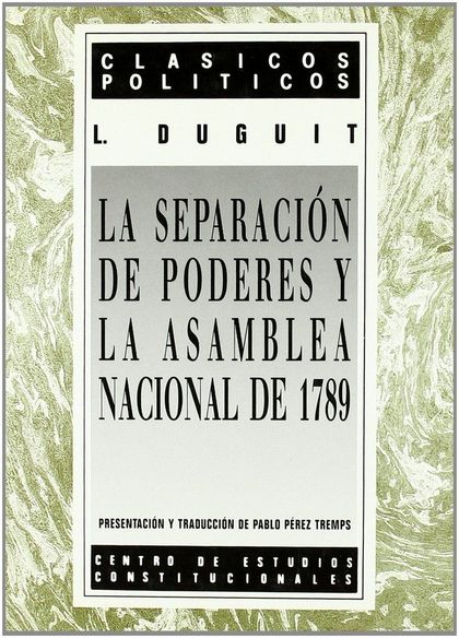 SEPARACION PODERES ASAMBLEA NACIONAL 1789