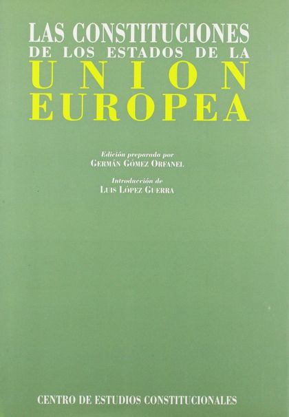 CONSTITUCIONES ESTADOS UNION EUROPEA