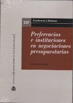 PREFERENCIAS E INSTITUCIONES ENNEGOCIACIONES PRESUPUESTARIAS