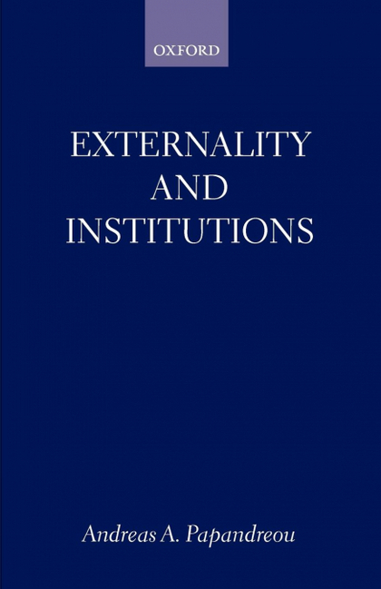 EXTERNALITY AND INSTITUTIONS