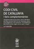 CODI CIVIL DE CATALUNYA I LLEIS COMPLEMENTÀRIES (INCLOU EL CODI DE CONSUM) 12ª E