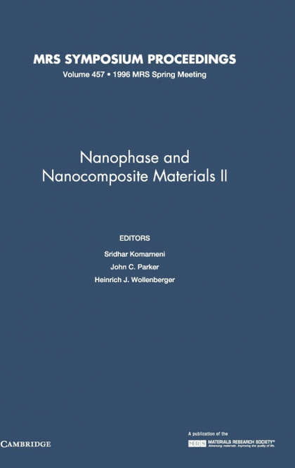 NANOPHASE AND NANOCOMPOSITE MATERIALS II