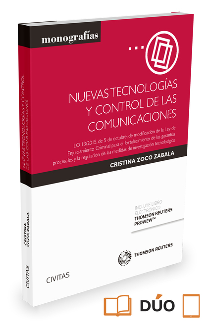 NUEVAS TECNOLOGÍAS Y CONTROL DE LAS COMUNICACIONES (PAPEL + E-BOOK)