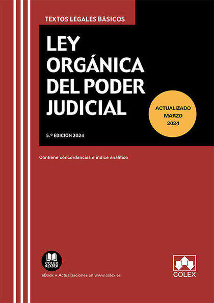 LEY ORGANICA DEL PODER JUDICIAL 5ª ED