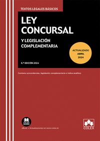 LEY CONCURSAL Y LEGISLACION COMPLEMENTARIA 2024