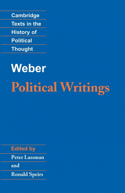 WEBER. POLITICAL WRITINGS