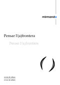 PENSAR L'(A)FRONTERA/ PENSER L'(A)FRONTIERE