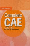 COMPLETE CAE TEACHER'S BOOK