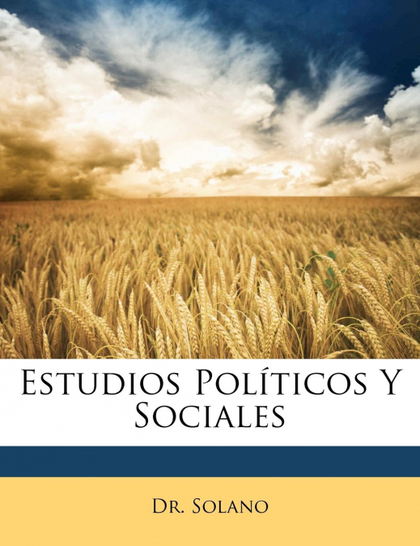 ESTUDIOS POLÍTICOS Y SOCIALES