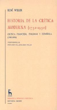 HISTORIA CRITICA MODERNA 1 (1750-1950)