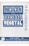 INICIACIÓN A LA TOXICOLOGÍA VEGETAL