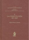 V. LA CONSTITUCIÓN DE 1869