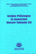 SCRIPTA PHILOLOGICA IN MEMORIAM MANUEL TABOADA CID. TOMO II