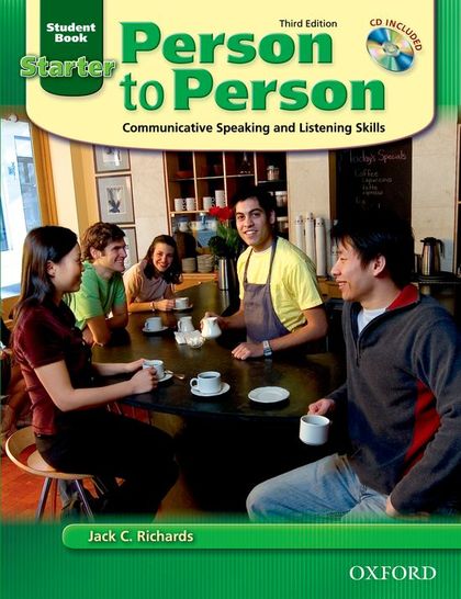 PERSON TO PERSON STARTER. STUDENT'S BOOK WITH STUDENT AUDIO CD 3RD EDITION