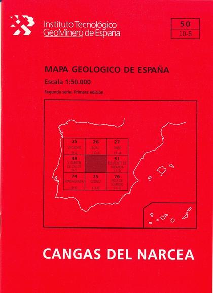 MEMORIA DE LA HOJA GEOLÓGICA, N  50 (CANGAS DEL NARCEA)