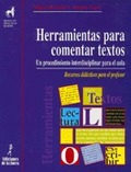 HERRAMIENTAS PARA COMENTAR TEXTOS. UN PROCEDIMEINTO INTERDISCIPLINAR PARA EL AUL