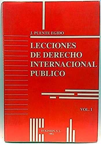 LECCIONES DE DERECHO INTERNACIONAL PÚBLICO I