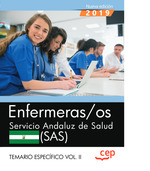 ENFERMERAS/OS SERVICIO ANDALUZ SALUD SAS TEMARIO VOL 2