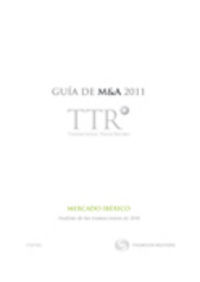 GUÍA DE M & A - MERCADO IBÉRICO - 2011 - ANALISIS DE LAS TRANSACCIONES DE 2010