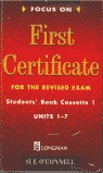 FOCUS ON FIRST CERTIFICATE FOR THE REVISED EXAM 2 CASS