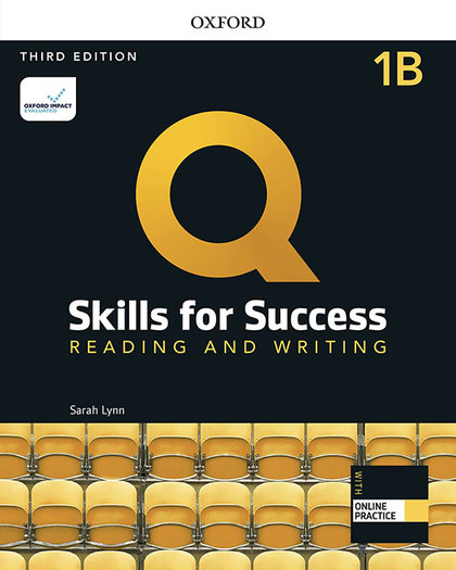 Q SKILLS FOR SUCCESS (3RD EDITION). READING & WRITING 1. SPLIT STUDENT'S BOOK PA