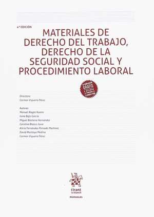 MATERIALES DE DERECHO DEL TRABAJO, DERECHO DE LA SEGURIDAD SOCIAL Y PROCEDIMIENT