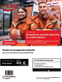 PACK DE LIBROS Y CURSO BASICO TECNICO EMERGENCIA SANITARIA.