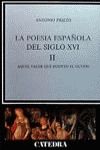LA POESÍA ESPAÑOLA EN EL SIGLO XVI, II