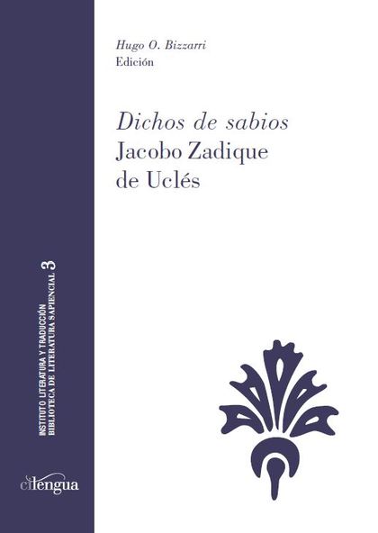 DICHOS DE SABIOS JACOBO ZADIQUE DE UCLÉS