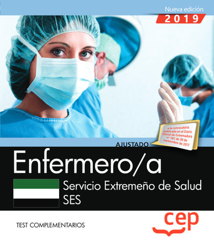 ENFERMERO/A. SERVICIO EXTREMEÑO DE SALUD. SES. TEST COMPLEMENTARIOS