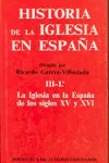 HISTORIA DE LA IGLESIA EN ESPAÑA. III/1: LA IGLESIA EN LA ESPAÑA DE LOS SIGLOS X