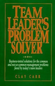 TEAM LEADERS PROBLEM SOLVER