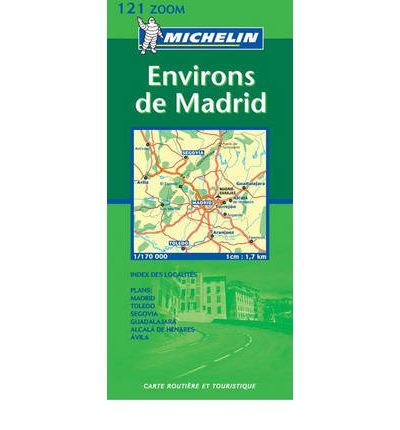 MAPA 121 ALREDEDORES DE MADRID 1/170 000