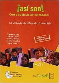 ¡ASÍ SON! CURSO AUDIOVISUAL + DVD (A2-B1)