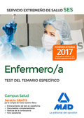 ENFERMERO/A DEL SERVICIO EXTREMEÑO DE SALUD (SES). TEST ESPECÍFICO