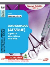 ENFERMERAS/OS (ATS/DUE) AGENCIA VALENCIANA DE SALUD. PARTE ESPECÍFICA TEST