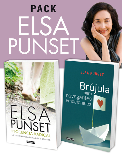 PACK ELSA PUNSET (2 EBOOKS): INOCENCIA RADICAL Y BRÚJULA PARA NAVEGANTES EMOCION