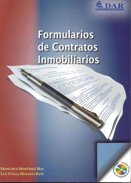 FORMULARIOS DE CONTRATOS INMOBILIARIOS