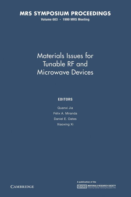 MATERIALS ISSUES FOR TUNABLE RF AND MICROWAVE DEVICES