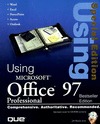 USING MICROSOFT OFFICE 97 PROFESSIONAL SPECIAL EDITION