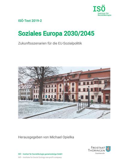 SOZIALES EUROPA 2030/2045                                                       ZUKUNFTSSZENARI