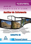 AUXILIAR DE ENFERMERÍA, GRUPO III, PERSONAL LABORAL, JUNTA DE CASTILLA Y LEÓN. TEST PARTE ESPEC