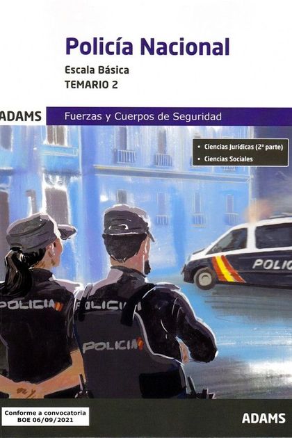TEMARIO 2 POLICÍA NACIONAL. ESCALA BÁSICA