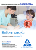 ENFERMERA/O DE OSAKIDETZA-SERVICIO VASCO DE SALUD. TEMARIO GENERAL VOLUMEN 3